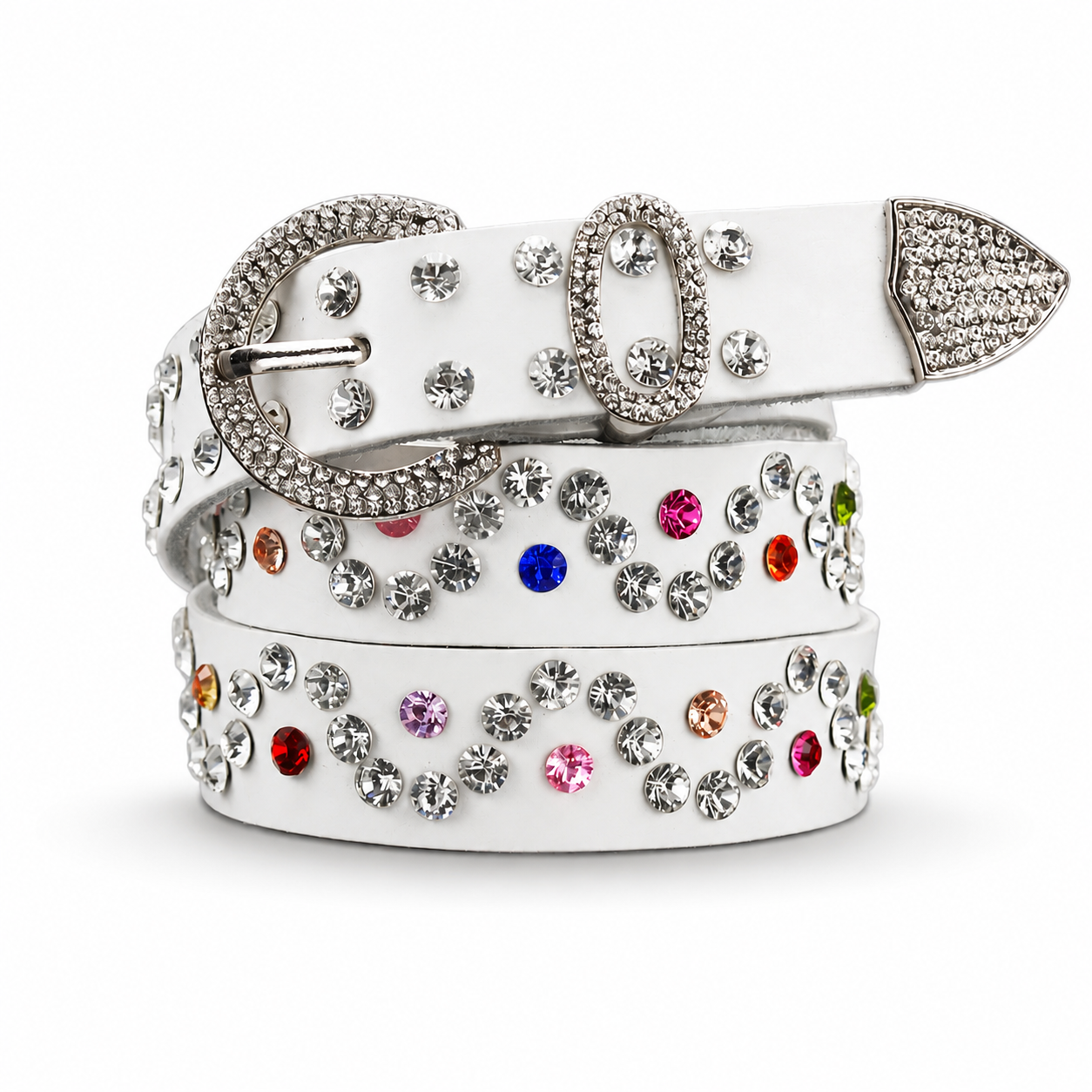 Colorful Rhinestones Belt