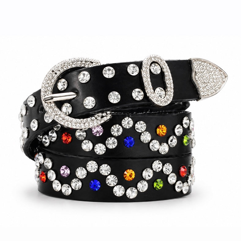 Colorful Rhinestones Belt