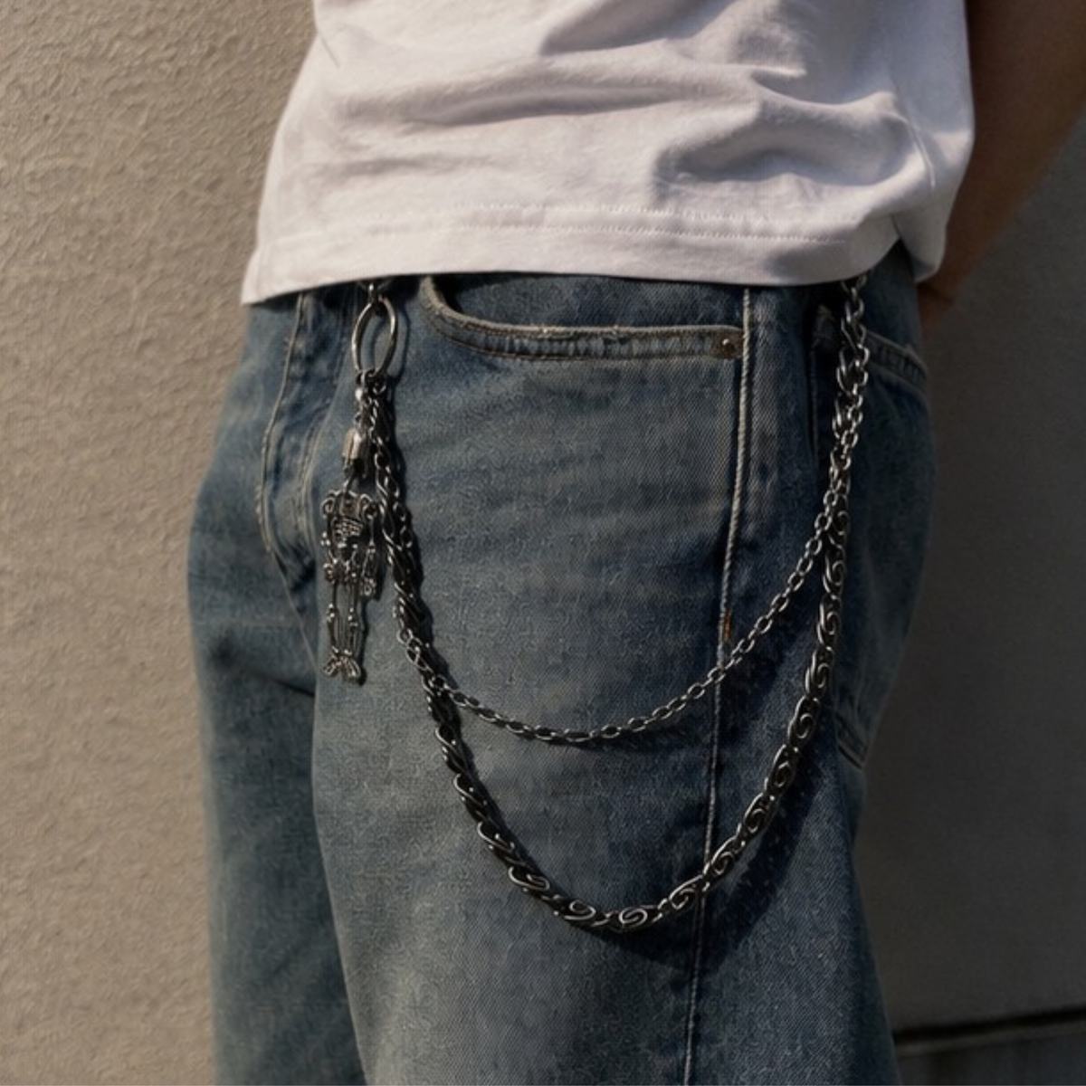 Skull Dance Wallet Chain