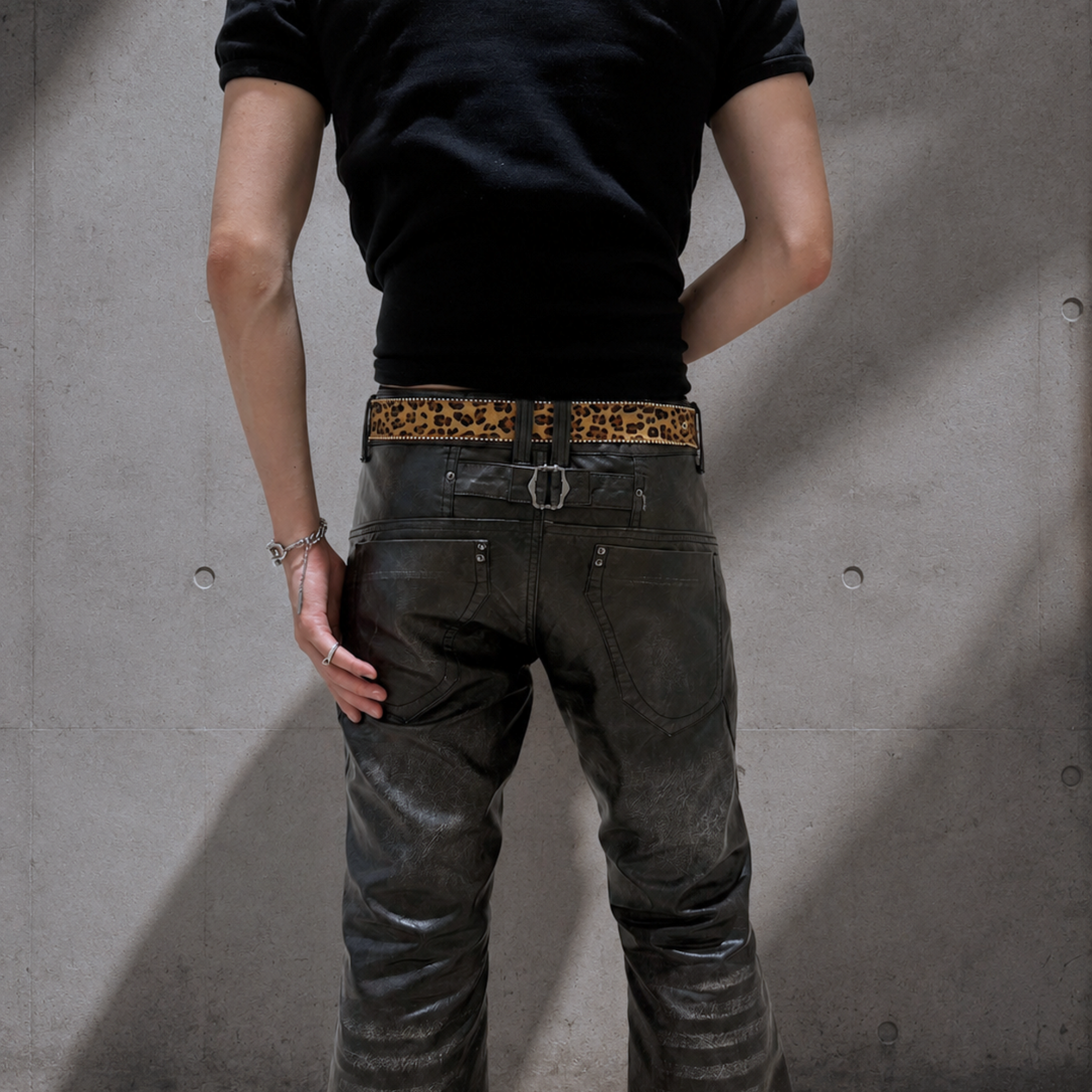 Leopard Western Belt