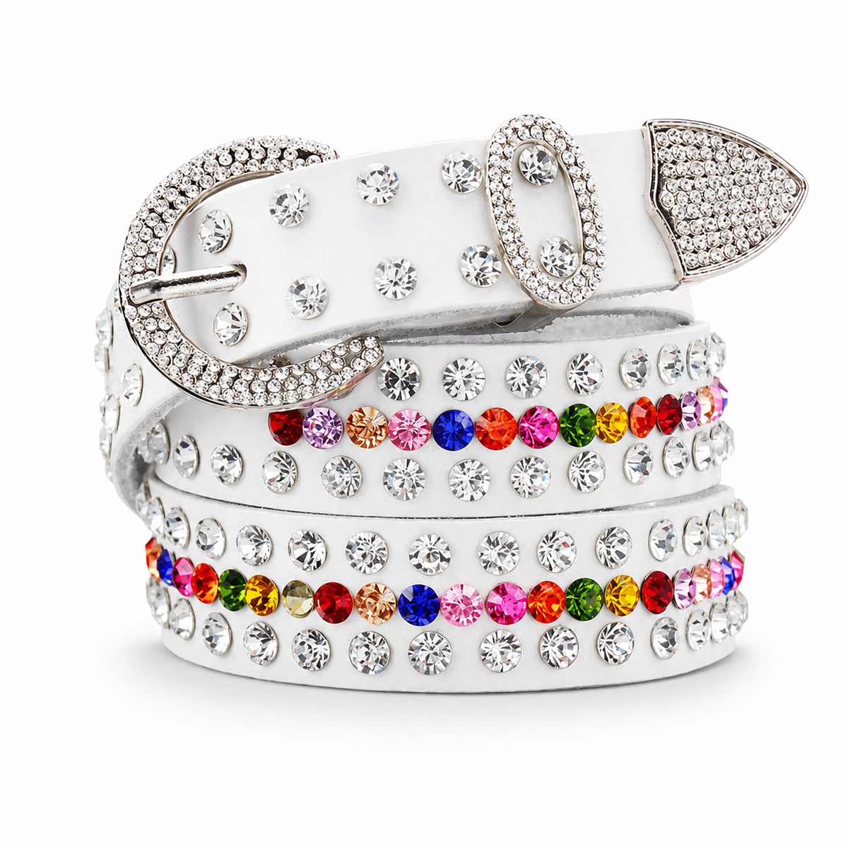 Colorful Rhinestones Belt