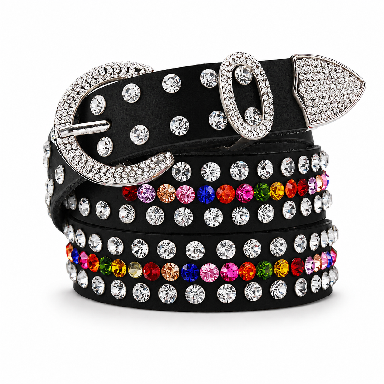 Colorful Rhinestones Belt